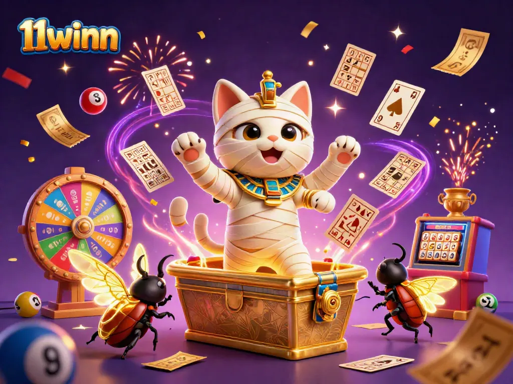 Engage with 11winn's vibrant casino atmosphere filled with action and lively gaming elements.